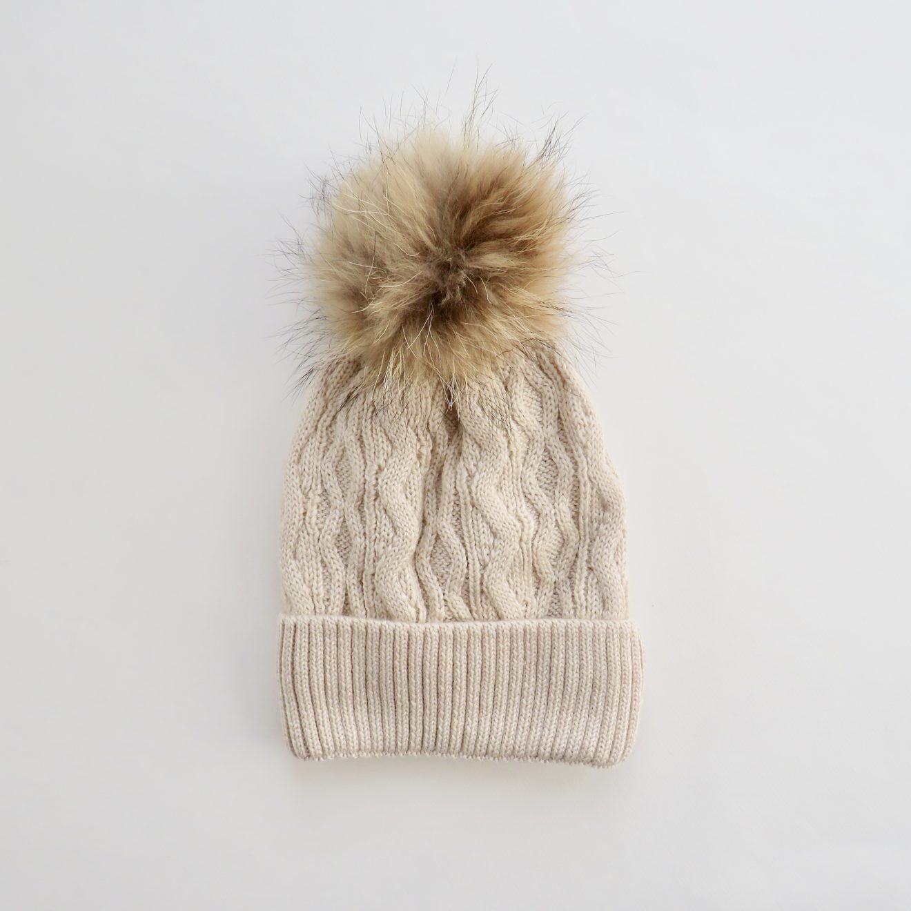 bonnet pompon femme