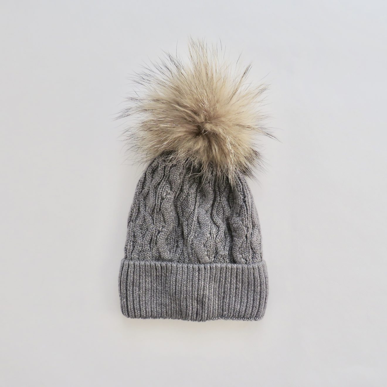 bonnet pompon femme