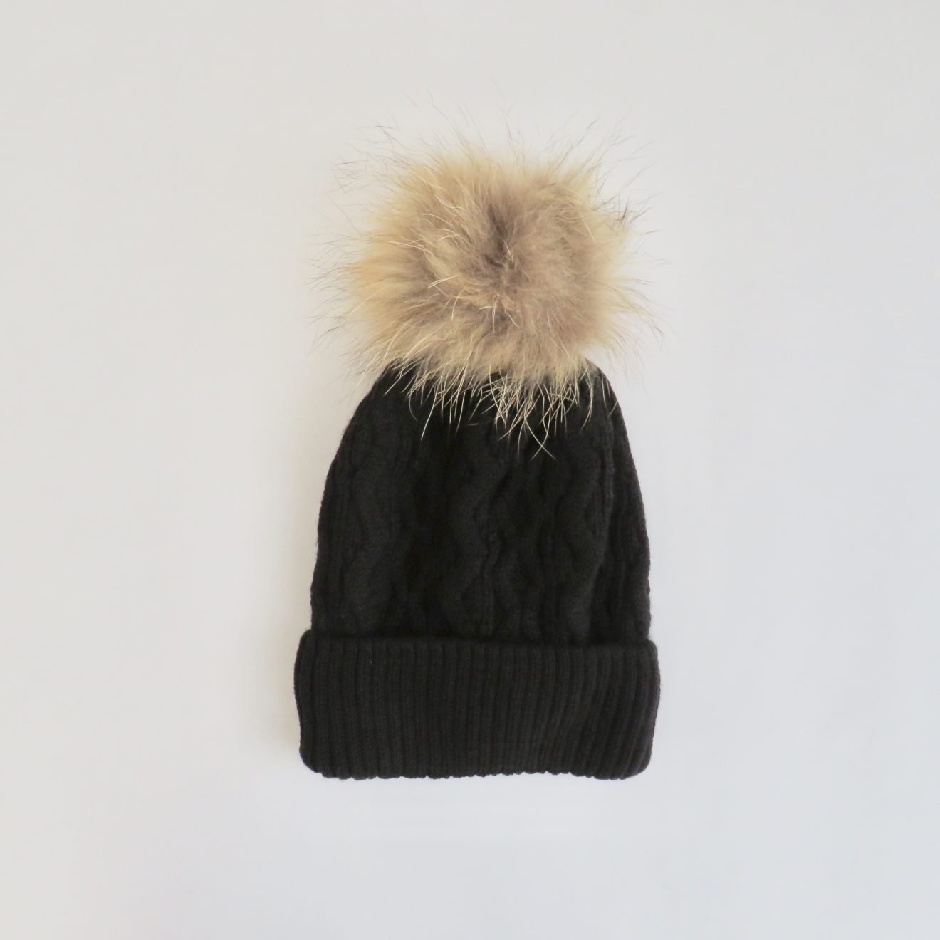bonnet pompon femme