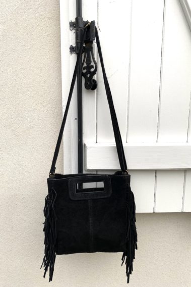 Sac frange noir